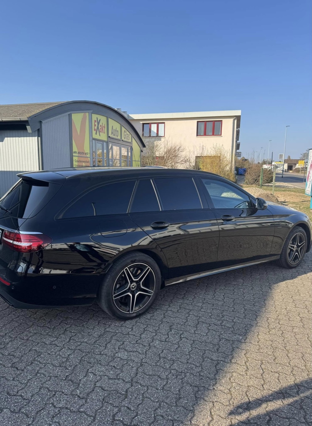 Getöntes Fahrzeug