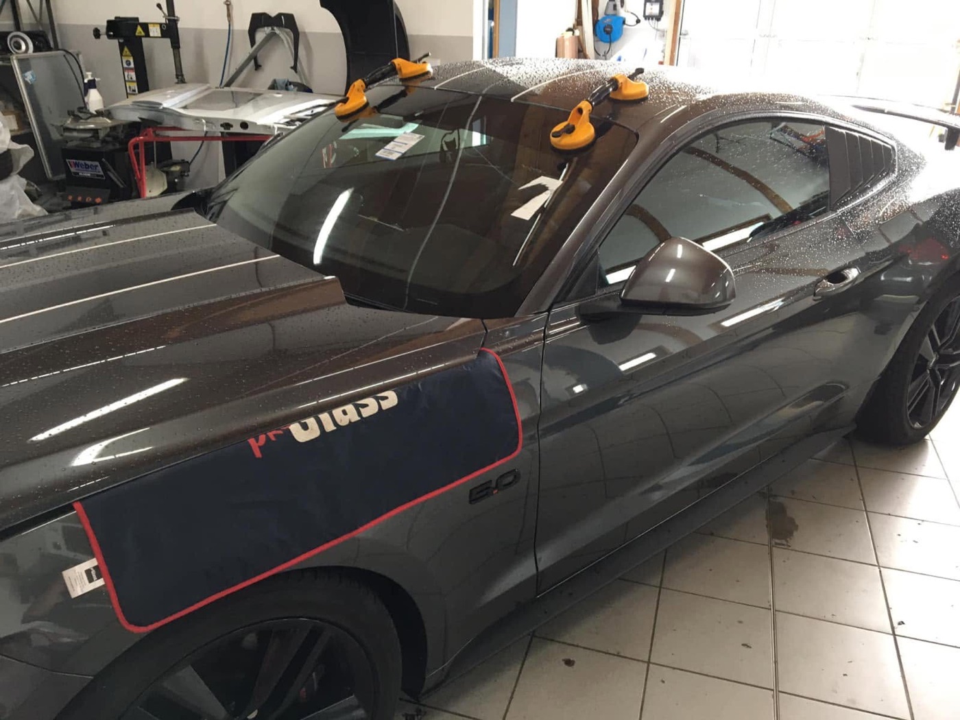 Getöntes Fahrzeugdach